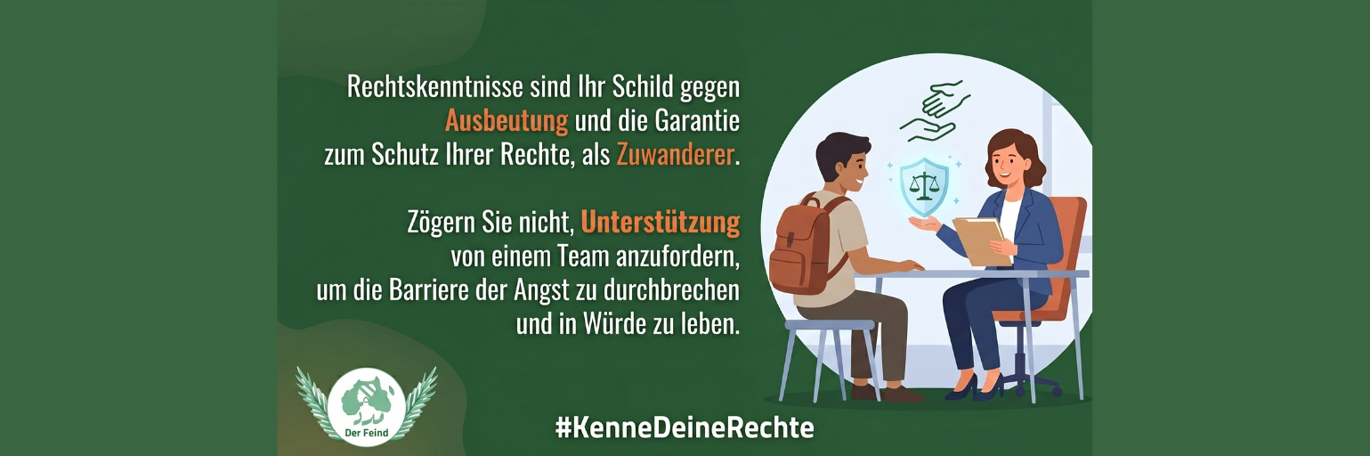 Wissen ist Ihr Schutzschild: Ein Leitfaden zum Schutz Ihrer Rechte als Migrant
